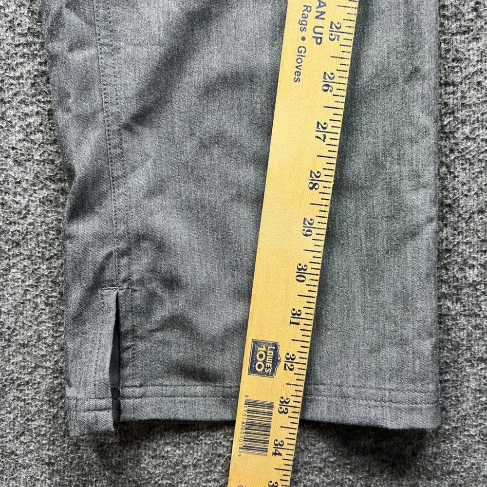 FIGS Scrub Pants Mens Medium Tall Gray Pockets Drawstring T21004T